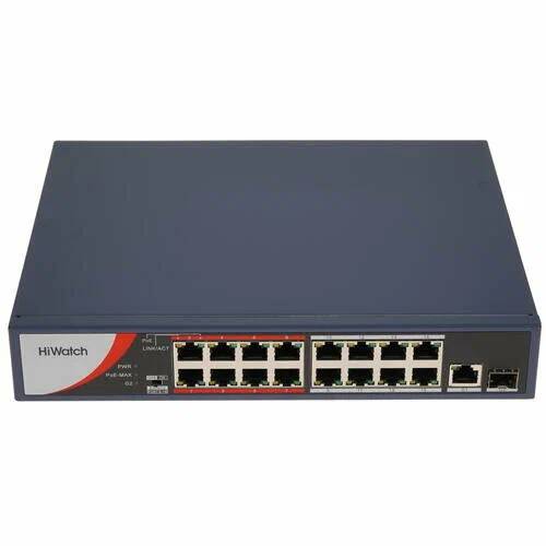 HiWatch DS-S1816GP PoE Коммутатор